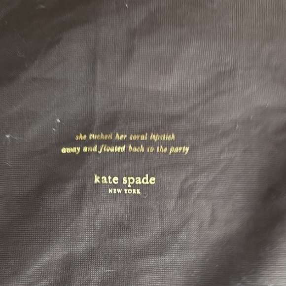 Kate Spade Vibrant Orange Transparent Bag - Picture 5 of 6